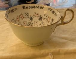 Aynsley The Cup of Knowledge Bone China Teacup VINTAGE ...