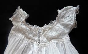 Christening Gown Antique Handmade With Embroidery C.1830 ...