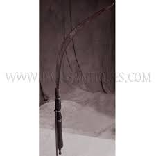 Northern Thai Scythe with Teak Carved Handle Mounted on a ...