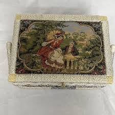 Vintage Sewing Organizer Box | eBay