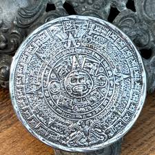 Vintage Sterling Silver Taxco Mexican Mayan Calendar Brooch Pin Pendan – Lady Slippers