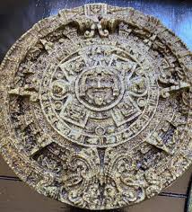 Aztec Calendar Sun Stone Carving Wall Yard Art Decor ...