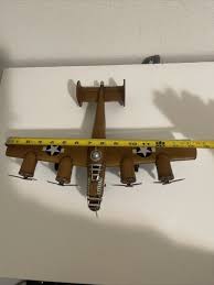 Vintage Brown and White World War II B24 Liberator Tabletop Decoration | eBay