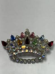 B David Crown Brooch | eBay