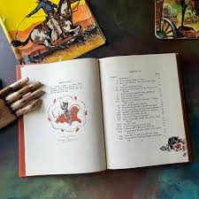 The Book of Cowboys by Holling C. Holling with Vintage Cowboy Puzzle - Log Cabin Vintage