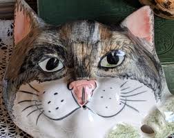 Toni Raymond Babbacombe Pottery String Dispensers Cat and ...