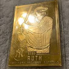 Other | 1996 Bath Ruth Baseball Card | Poshmark