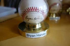 Official MLB Rawlings Major (American) League BRYAN HARVEY Autographed Baseball | eBay