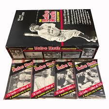 4 Packs of the Babe Ruth Collection. 10 Cards per Pack. 165 ...