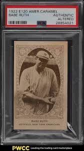 Auction Prices Realized Baseball Cards 1922 E120 AMERICAN CARAMEL Babe Ruth