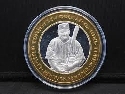 Limited Edition $10 Gambling Token, New York, New York, Las ...