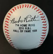 Babe Ruth The Sporting News Souvenir Collectible Baseball ...