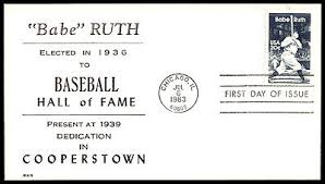 1983 FDC Babe Ruth Baseball Hall of Fame Elected in 1936 | eBay