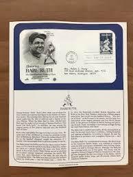 July 6, 1983 - Official First Day of Issue Honoring Babe ...