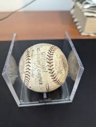 Babe Ruth and Billy Rhiel Autographed Baseball Authenticated ...