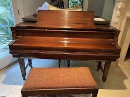 Grand Player Piano, Vintage 1919+ Wm Knabe & Co. w/50+ music rolls Steinway | eBay