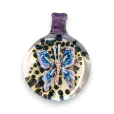 Butterfly Pendant – Seattle Glassblowing Studio