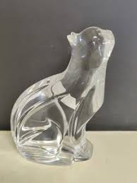 Waterford Crystal Cat | eBay