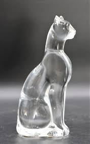 Sold at Auction: Baccarat Crystal Leopard