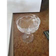 Early 20th Century Set of Six Tiffin Champagne Glasses ...