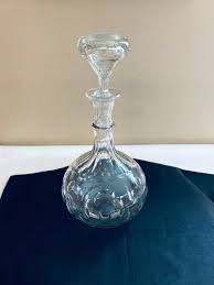 Buy Vintage Wine Decanter With Stopper, Clear Glass Thumb ...