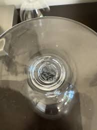 Baccarat France Crystal 6.75" Wine Glass / Water Goblet-(2 ...