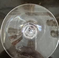 Vintage Baccarat Crystal Set of 3 Signed Onde Pattern 9" H ...