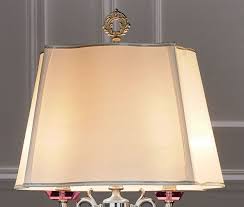 Elegant Italian Crystal Table Lamp With Brass And Organza ...