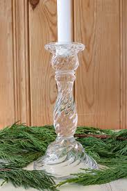 Vintage Twisted Glass Candle Holder – The Dune Market