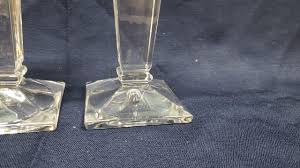 Clear Glass Square Candle Holder Set: Elegant Home Decor, 12 ...