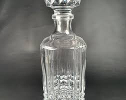 WHISKEY | Large Whiskey Decanter in Cristal D'arcques Model ...