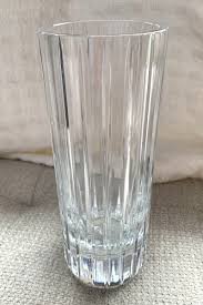 BACCARAT Crystal Vase 8” T Harmonie Cylinder French | eBay