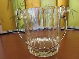 BAUHAUS ICE BUCKET 14 FLAT PANELS CRYSTAL SILVER ART DECO ANTIQUE STREAMLINE W@W | eBay