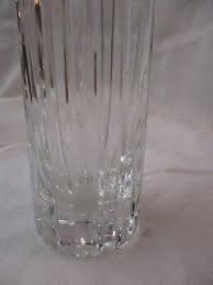Vintage France Baccarat ribbed Crystal Vase Harmonie 7" | eBay