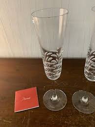 Duo Champagne Flutes Model Lola In Baccarat Crystal (Price For The Pair) | eBay