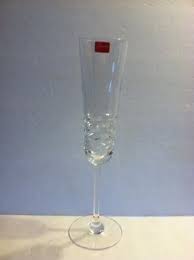 Baccarat Crystal Champagne Flute Modern Wedding Glass Set of 2 Lola #2610694 | #496292307