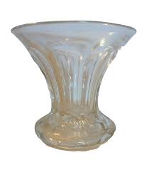 3 3/4" Tall Fluted Top Panel Side HEISEY Vase Signed | eBay