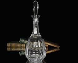 4 Lbs CRYSTAL DECANTER With Cut Decor - Etsy