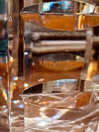 Stunning Vintage Clear Crystal Cut Teardrop Fluted Waterford ...