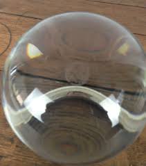 Baccarat Sirius Clear Crystal Ball Orb Sphere w/ Original ...