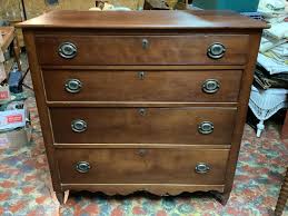 Lot - Antique Mahogany Four Drawer Chest