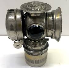 Solar Badger Brass Co 1899 Antique Bicycle/Motorcycle ...