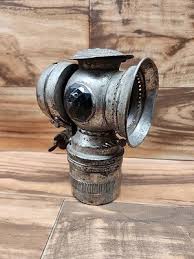Antique Bicycle Motorcycle Carbide Bike Light Head Lamp ...