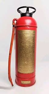 Vintage GUARDENE 2-1/2 Fire Extinguisher Copper And Brass ...