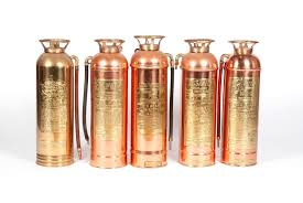 Lot - FIVE FIRE EXTINGUISHERS