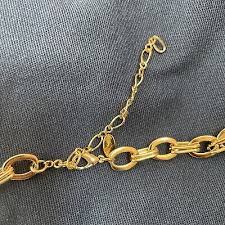 Womens Premier Designs Necklace Gold Tone Yellow Necklace ...