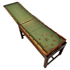 Antique English Victorian Bagatelle Flip Top Game Table on ...