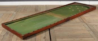 Antique 19th C Bagatelle Tabletop Parlor Game