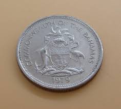 1979 Twenty Five Cents Commonwealth of the Bahamas - Sailing ...