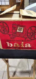 Vintage Baia Ediviewer Mark II Dual 8 Movie Film Editor | eBay
